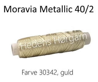 Moravia Metallic 40/2 farve 30341 guld